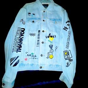Custom Blue Jean Jacket
